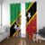 Custom Saint Kitts and Nevis Football Window Curtain 2025 Go Sugar Boyz