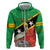 Custom Saint Kitts and Nevis Football Zip Hoodie 2025 Go Sugar Boyz