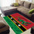 Custom Saint Kitts and Nevis Cricket Area Rug Go Champions Patriots