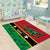 Custom Saint Kitts and Nevis Cricket Area Rug Go Champions Patriots