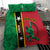 Custom Saint Kitts and Nevis Cricket Bedding Set Go Champions Patriots