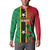 Custom Saint Kitts and Nevis Cricket Button Sweatshirt Go Champions Patriots