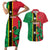 Custom Saint Kitts and Nevis Cricket Couples Matching Short Sleeve Bodycon Dress and Hawaiian Shirt Go Champions Patriots