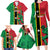 Custom Saint Kitts and Nevis Cricket Family Matching Long Sleeve Bodycon Dress and Hawaiian Shirt Go Champions Patriots