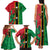 Custom Saint Kitts and Nevis Cricket Family Matching Tank Maxi Dress and Hawaiian Shirt Go Champions Patriots