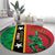 Custom Saint Kitts and Nevis Cricket Round Carpet Go Champions Patriots