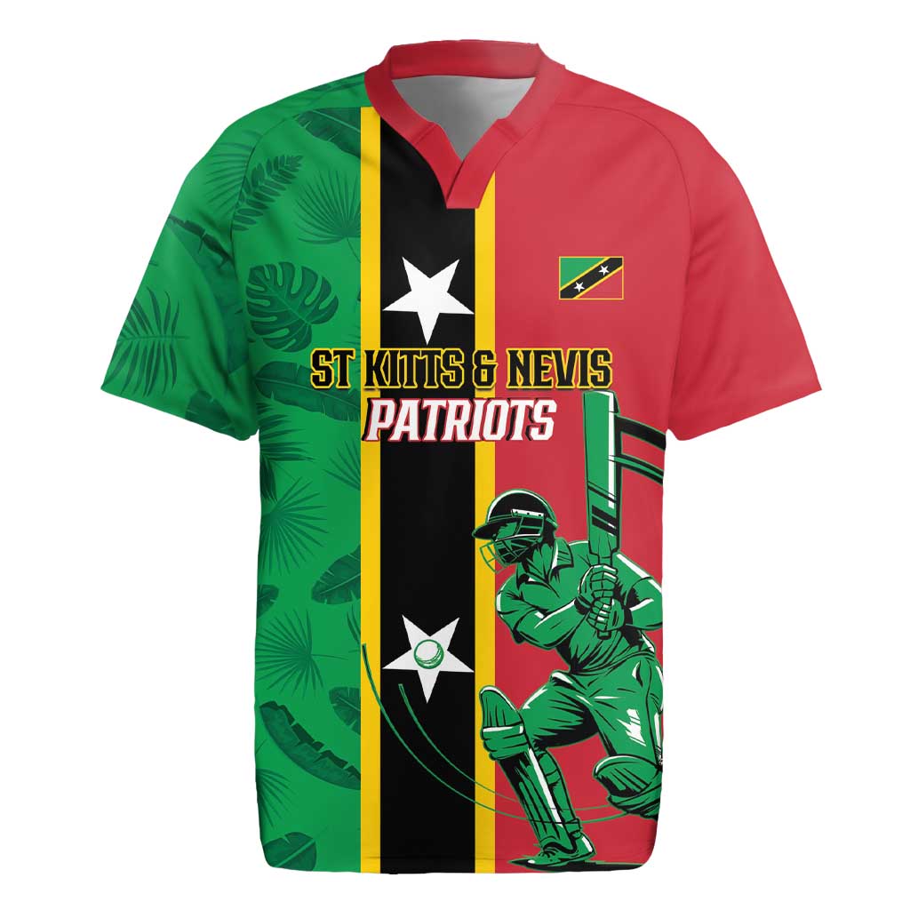 Custom Saint Kitts and Nevis Cricket Rugby Jersey Go Champions Patriots