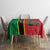 Custom Saint Kitts and Nevis Cricket Tablecloth Go Champions Patriots