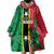 Custom Saint Kitts and Nevis Cricket Wearable Blanket Hoodie Go Champions Patriots