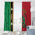 Custom Saint Kitts and Nevis Cricket Window Curtain Go Champions Patriots