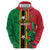 Custom Saint Kitts and Nevis Cricket Zip Hoodie Go Champions Patriots