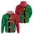 Custom Saint Kitts and Nevis Cricket Zip Hoodie Go Champions Patriots