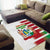 Custom Suriname Football Area Rug 2025 Go Natio White Color