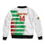 Custom Suriname Football Bomber Jacket 2025 Go Natio White Color