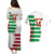 Custom Suriname Football Couples Matching Puletasi and Hawaiian Shirt 2025 Go Natio White Color