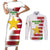 Custom Suriname Football Couples Matching Short Sleeve Bodycon Dress and Long Sleeve Button Shirt 2025 Go Natio White Color