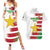 Custom Suriname Football Couples Matching Summer Maxi Dress and Hawaiian Shirt 2025 Go Natio White Color