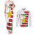 Custom Suriname Football Couples Matching Tank Maxi Dress and Long Sleeve Button Shirt 2025 Go Natio White Color