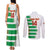 Custom Suriname Football Couples Matching Tank Maxi Dress and Long Sleeve Button Shirt 2025 Go Natio White Color