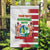 Custom Suriname Football Garden Flag 2025 Go Natio White Color