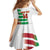 Custom Suriname Football Kid Short Sleeve Dress 2025 Go Natio White Color