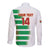 Custom Suriname Football Long Sleeve Button Shirt 2025 Go Natio White Color