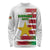 Custom Suriname Football Long Sleeve Shirt 2025 Go Natio White Color