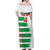 Custom Suriname Football Off Shoulder Maxi Dress 2025 Go Natio White Color