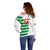 Custom Suriname Football Off Shoulder Sweater 2025 Go Natio White Color