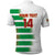 Custom Suriname Football Polo Shirt 2025 Go Natio White Color