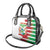 Custom Suriname Football Shoulder Handbag 2025 Go Natio White Color