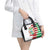 Custom Suriname Football Shoulder Handbag 2025 Go Natio White Color