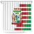 Custom Suriname Football Shower Curtain 2025 Go Natio White Color