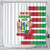 Custom Suriname Football Shower Curtain 2025 Go Natio White Color