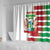 Custom Suriname Football Shower Curtain 2025 Go Natio White Color