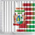 Custom Suriname Football Shower Curtain 2025 Go Natio White Color