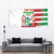 Custom Suriname Football Tapestry 2025 Go Natio White Color