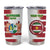 Custom Suriname Football Tumbler Cup 2025 Go Natio White Color