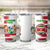 Custom Suriname Football Tumbler Cup 2025 Go Natio White Color