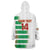 Custom Suriname Football Wearable Blanket Hoodie 2025 Go Natio White Color