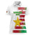 Custom Suriname Football Women Polo Shirt 2025 Go Natio White Color