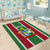 Custom Suriname Football Area Rug 2025 Go Natio Flag Color