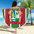 Custom Suriname Football Beach Blanket 2025 Go Natio Flag Color