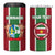 Custom Suriname Football 4 in 1 Can Cooler Tumbler 2025 Go Natio Flag Color