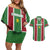 Custom Suriname Football Couples Matching Off Shoulder Short Dress and Hawaiian Shirt 2025 Go Natio Flag Color