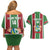 Custom Suriname Football Couples Matching Off Shoulder Short Dress and Hawaiian Shirt 2025 Go Natio Flag Color