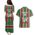 Custom Suriname Football Couples Matching Puletasi and Hawaiian Shirt 2025 Go Natio Flag Color