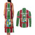 Custom Suriname Football Couples Matching Tank Maxi Dress and Long Sleeve Button Shirt 2025 Go Natio Flag Color