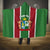 Custom Suriname Football Hooded Blanket 2025 Go Natio Flag Color