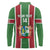 Custom Suriname Football Long Sleeve Polo Shirt 2025 Go Natio Flag Color